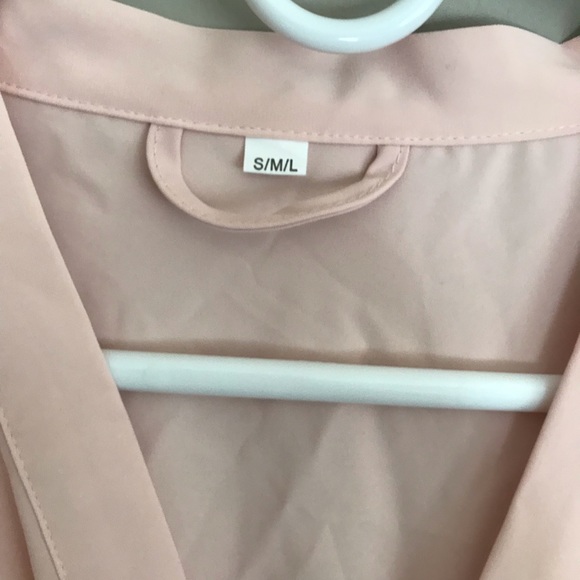 O/S Blush Pink Robe - Picture 3 of 3